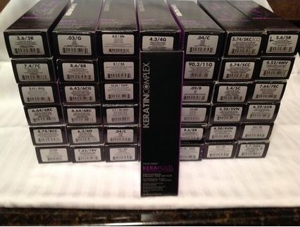 Produktbild Keratin Complex KERAHOLD Dauerhafte Haarfarbe Color Therapy 3.5 oz