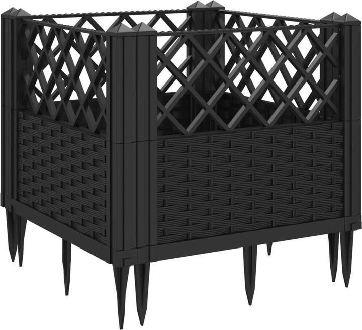 Produktbild vidaXL Pflanzkasten (43.50 x 43.50 x 43.50 cm)