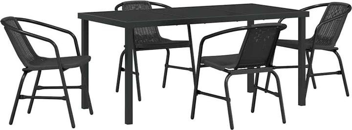 Produktbild vidaXL Garten Essgruppe (80 x 80 x 73 cm)