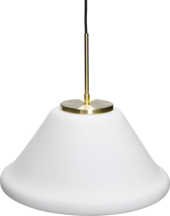 Image du produit Hübsch Pendentif Muse triangulaire blanc (E27)