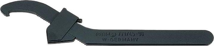 Immagine prodotto Amf Chiave a gancio regolabile con naso (90 mm, 82 mm, 75 mm, 71 mm, 77 mm, 48 mm, 68 mm, 66 mm, 50 mm, 56 mm, 88 mm, 55 mm, 52 mm, 45 mm, 76 mm, 63 mm, 67 mm, 46 mm, 85 mm, 80 mm, 54 mm, 47 mm, 78 mm, 58 mm, 65 mm, 57 mm, 62 mm, 49 mm, 70 mm, 74 mm, 60 mm)
