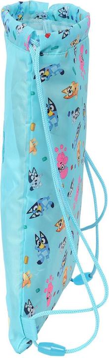 Produktbild Bluey Rucksacktasche mit Bändern Himmelsblau 26 x 34 x 1 cm
