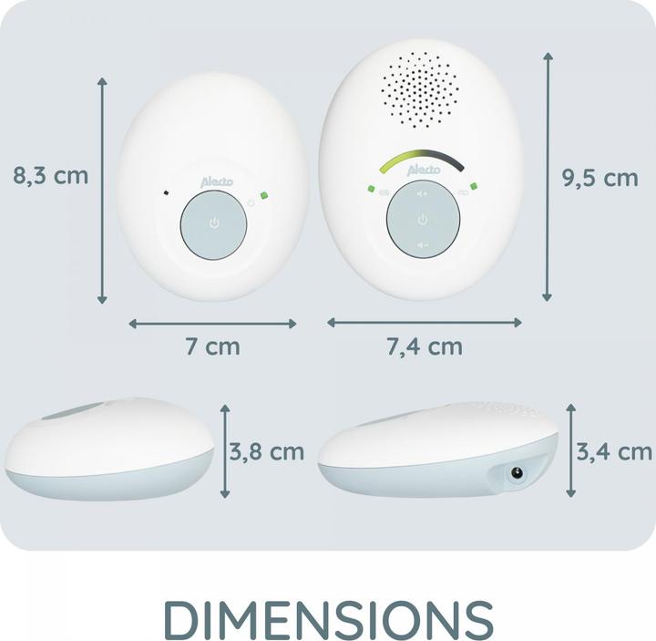 Image du produit Alecto Babyphones (Babyphone audio, 300 m)