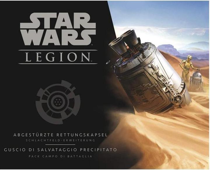 Immagine prodotto FFG FFGD4645 - Capsula di salvataggio della Legione - per Star Wars (IT, espansione EN) (Tedesco)