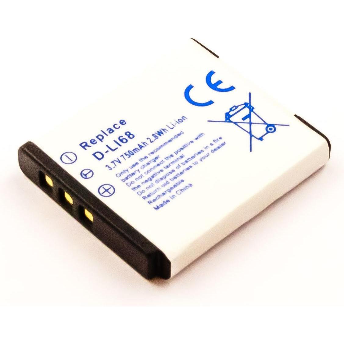 AGI Akku kompatibel mit Kodak Playsport ZX3 - Akku - 700 mAh (Akku), Kamera Stromversorgung, Schwarz