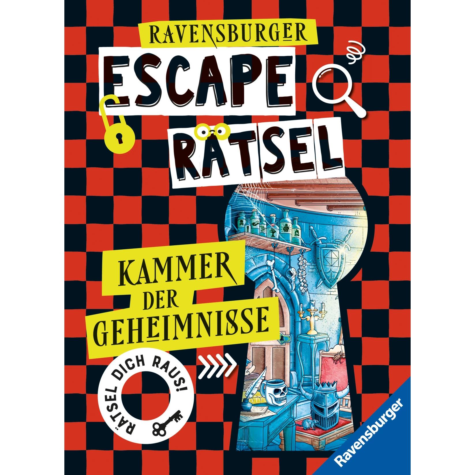 Escape Rätsel: Kammer der Geheimnisse, Kinderbücher von Anne Scheller, Stefan Lohr