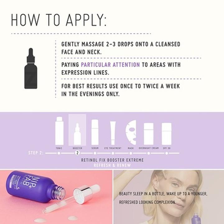 Produktbild Nip + Fab Night intensive rejuvenating skin serum Retinol Fix (Serum Extreme ) 30 ml (L) (30 ml)