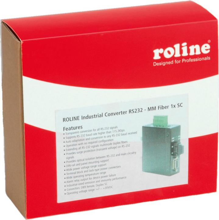 Actual product image Roline Industrial converter RS232