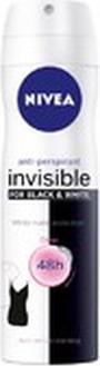 Produktbild NIVEA Invisible for Black & White (Spray, 35 ml)