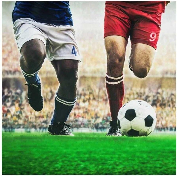 Produktbild Cart Motivkarte Fussball 13 x 13 cm, Papierformat: 13 (1 Stk.)