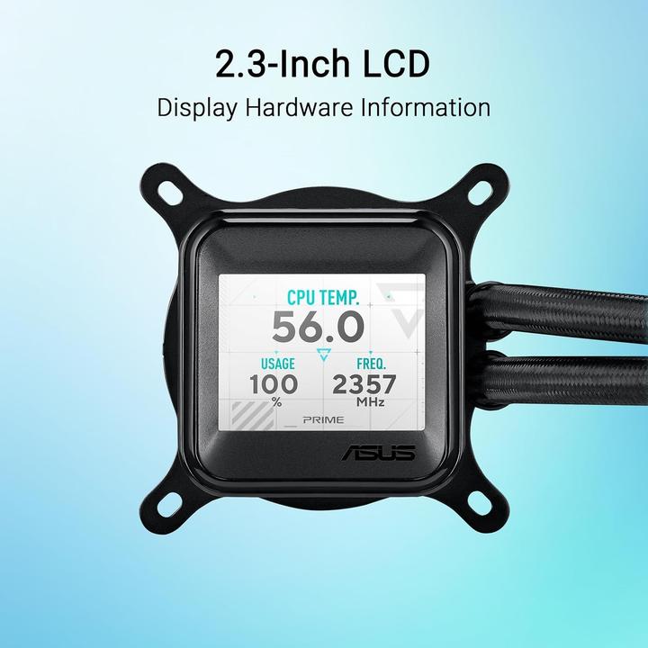 Actual product image ASUS PRIME LC 360 ARGB LCD