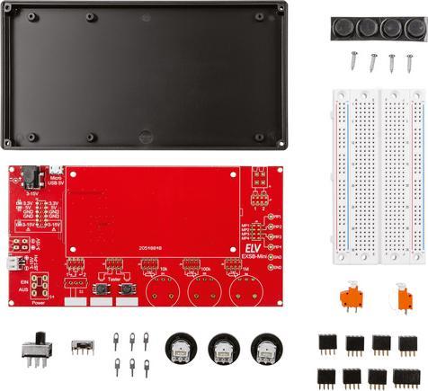 Produktbild ELV Experimentier-/Steckboard EXSB-Mini,Bausatz
