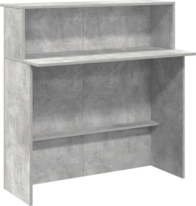 Immagine prodotto VidaXL Bancone reception grigio cemento 200x50x103,5 cm bancone reception in legno