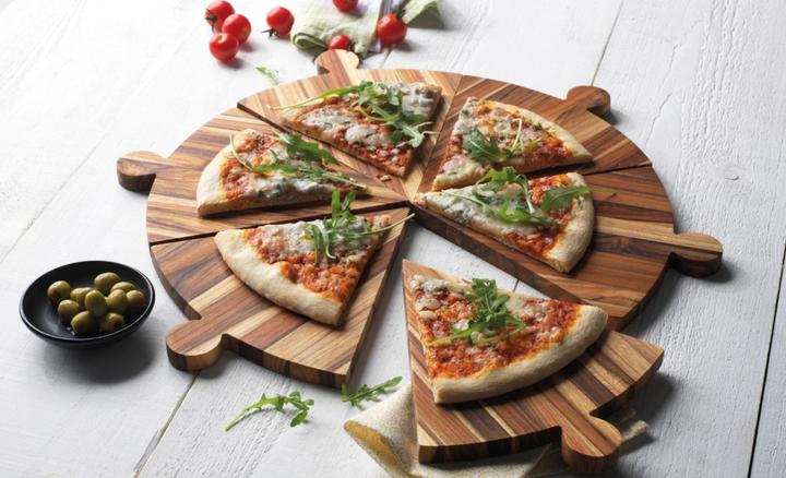 Produktbild TeakHaus Teak Antipasti Brett, 41.9x41.9x1.5 cm