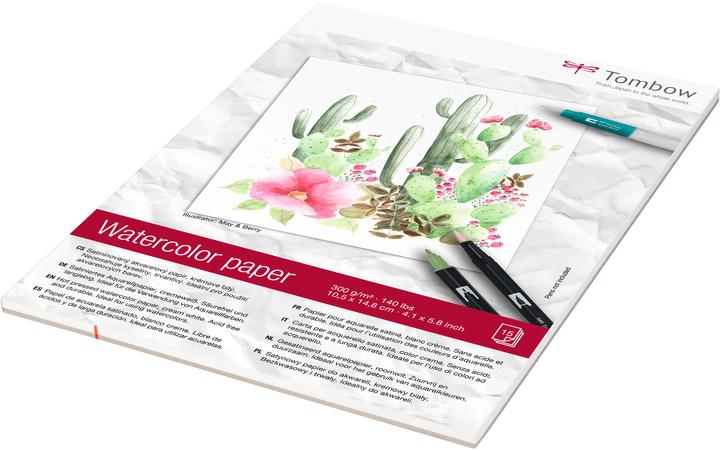 Image du produit Tombow Papier aquarelle A6 (A6)