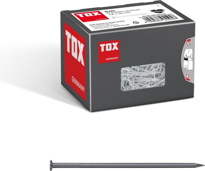 Productafbeelding Tox Nagels 1,8x35 mm (400g), nudi con testa svasata (DIN 1151) (1 Stuk, 35 mm)