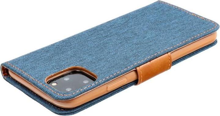 Produktbild OEM Back panel cover CANVAS Book case for SAMSUNG S23 Ultra navy blue (Samsung Galaxy S23 Ultra)