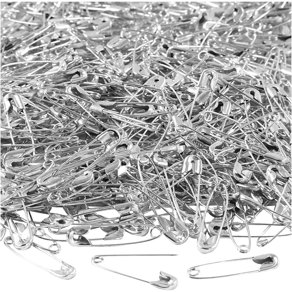 Creativ Company Safety Pins, Accessori cucito, Argento