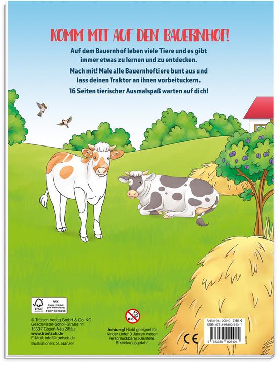 Produktbild Bauernhof - Mal- und Spielspass (mit Traktor)