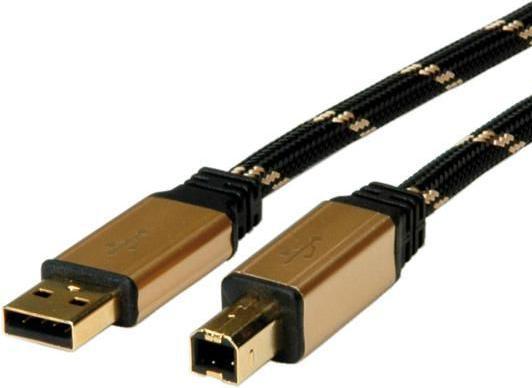 Produktbild Roline Gold USB 2.0 (4.50 m, USB 2.0)