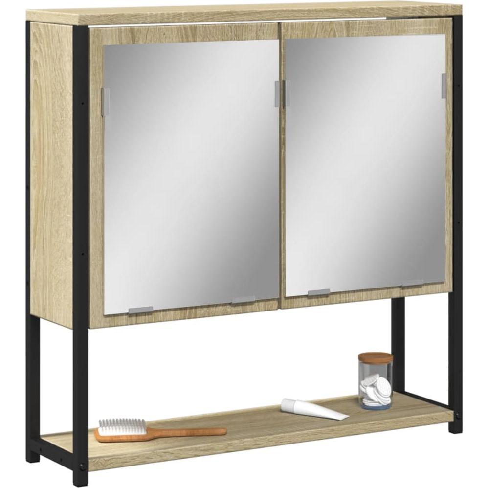 VidaXL, Spiegelschrank, Strom (60 x 16 x 60 cm)