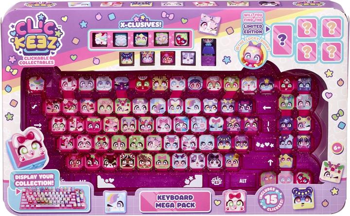Actual product image Goliath Toys Clickeez Keyboard Mega Pack