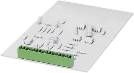 Produktbild Phoenix Contact Mini PCB header, vertical, 3.5mm, 6 way