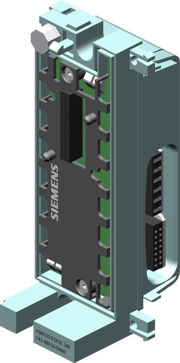 Actual product image Siemens PLC electronics module 6ES7143-4BF50-0AA0 6ES71434BF500AA0