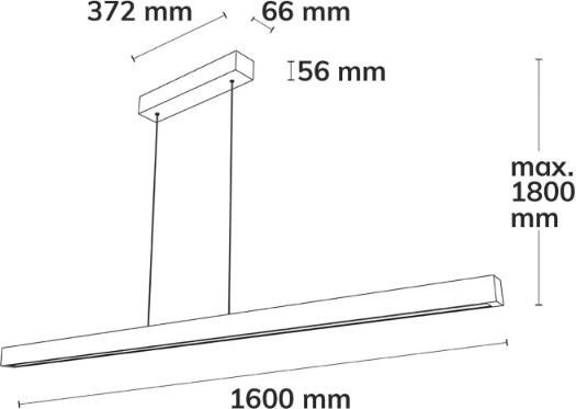 Valeurs nutritives et ingrédients Isoled Suspension LED PFETTE chêne 160 (4850 lm)
