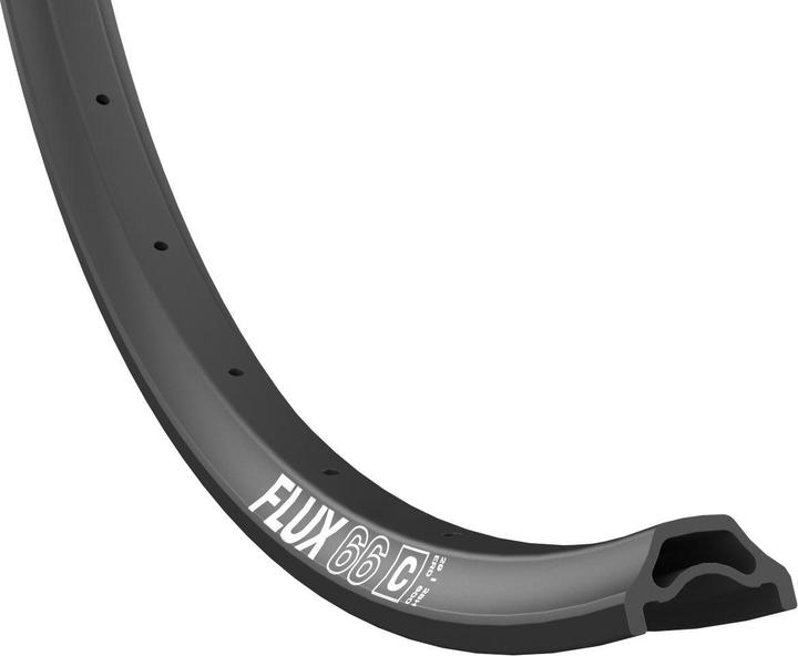 e*13 Flux Pro 66 GR Carbon Felge, 29", 28 L., 30mm, black (29")