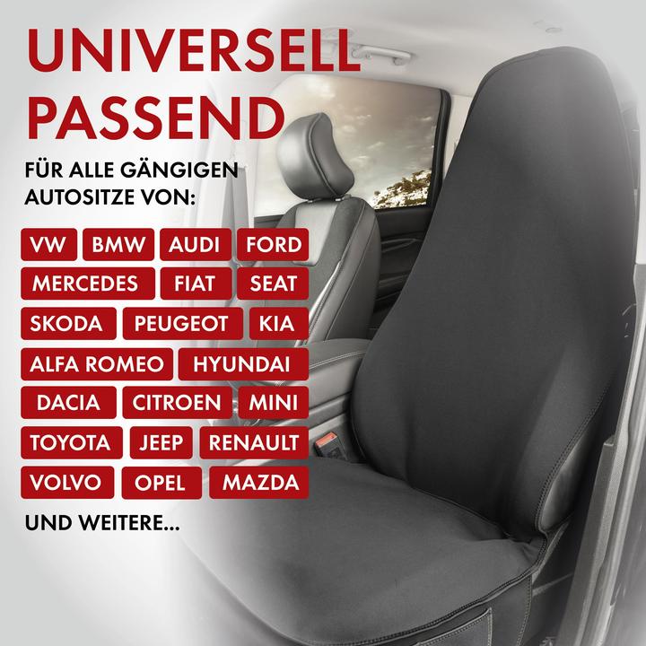 Immagine prodotto Walser Coprisedile auto in neoprene, protezione impermeabile per sedile auto, copertura protettiva