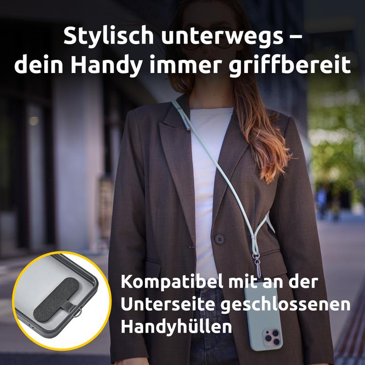 Actual product image Intenso Handykette als Lade- + Datenkabel USB-C bis 1,65m grün (1.65 m, USB 2.0, 60 W)