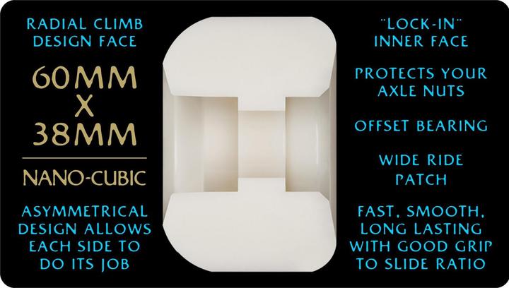 Produktbild 97A DF Nano Cubic Blue Asymmetrical Shape (60 mm)