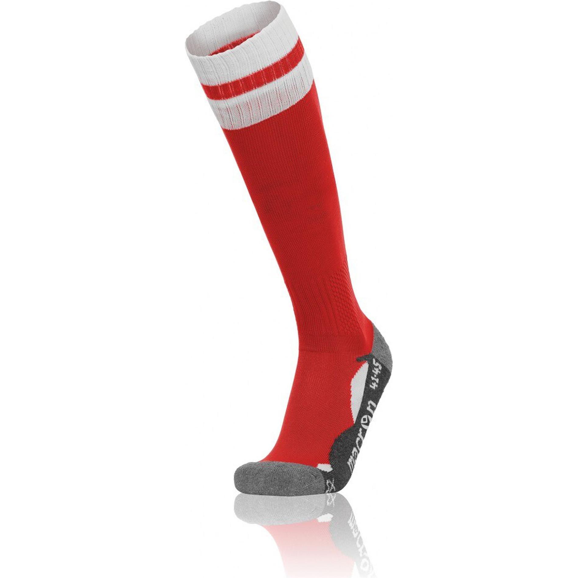 Macron, Herren, Socken, ocken claique, Rot, (S)