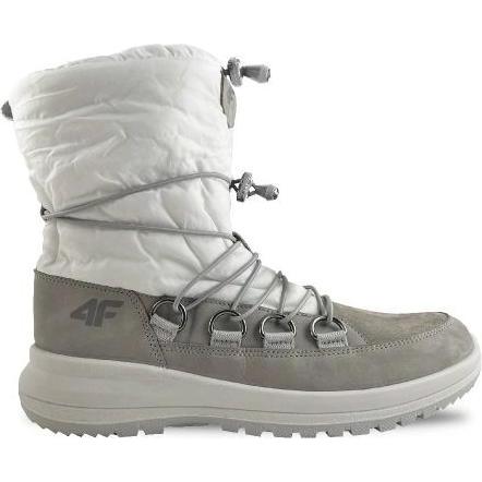 4F, Donne, Stivali, Buty trekkingowe damskie OBDH264 białe r. 36, Bianco, (36)