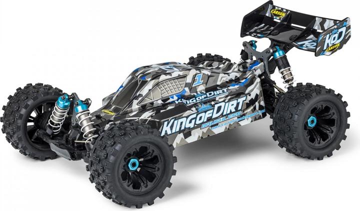 Actual product image Carson RC Sport King of Dirt Buggy 4S Brushless 1:8 RC Model Car Electric Buggy All Wheel Drive (4WD) (RTR Ready-to-Run)