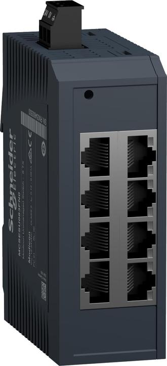 Produktbild Schneider Electric Unmanaged Switch 8TX 10/100Mbps (8 Ports)