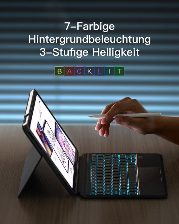 Actual product image Inateck Keyboard iPad 04112 gray (KB04112 gray) (DE)