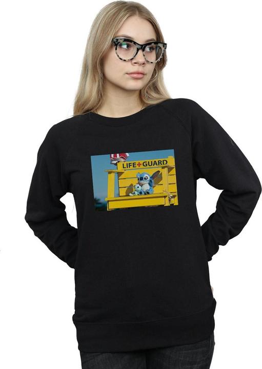 Actual product image Disney Womens/Ladies Lilo And Stitch Life Guard Sweatshirt (S)