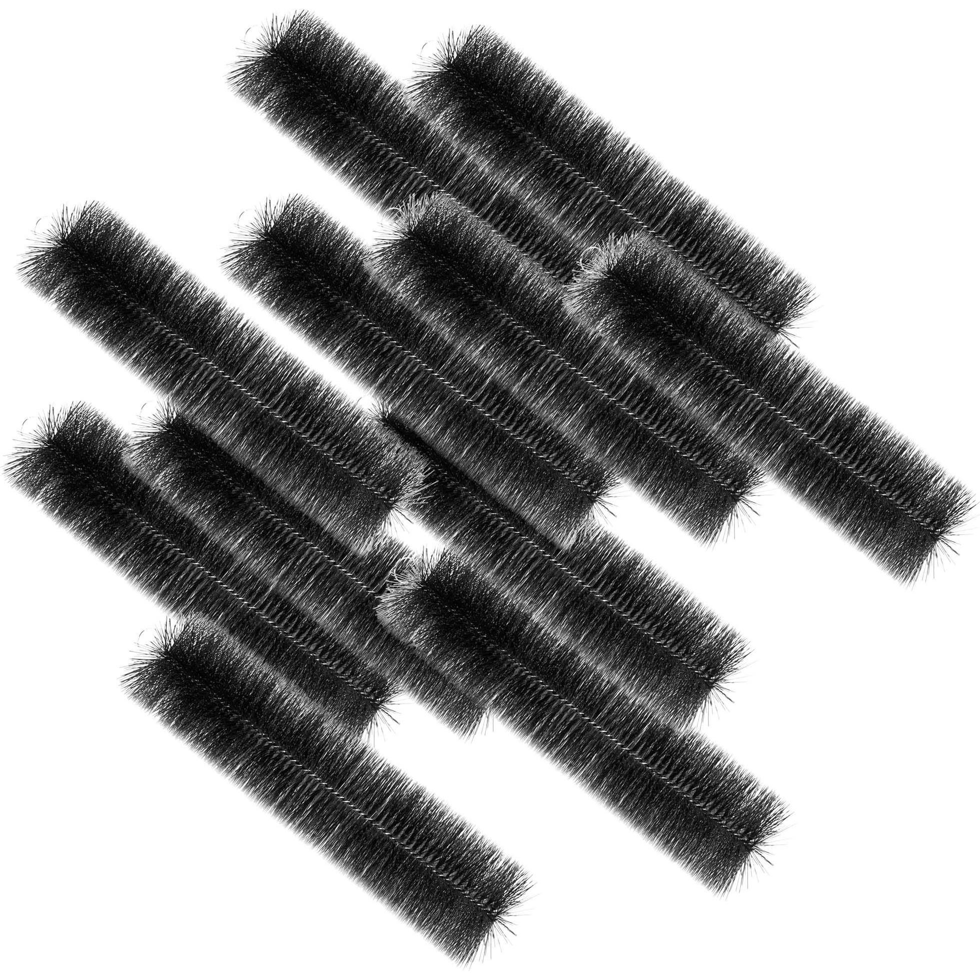 Wiltec, Brunnen + Gartenteich, Black Brush Teichbürste Set 24 Filterbürsten 40x15cm Gartenteich Koiteich