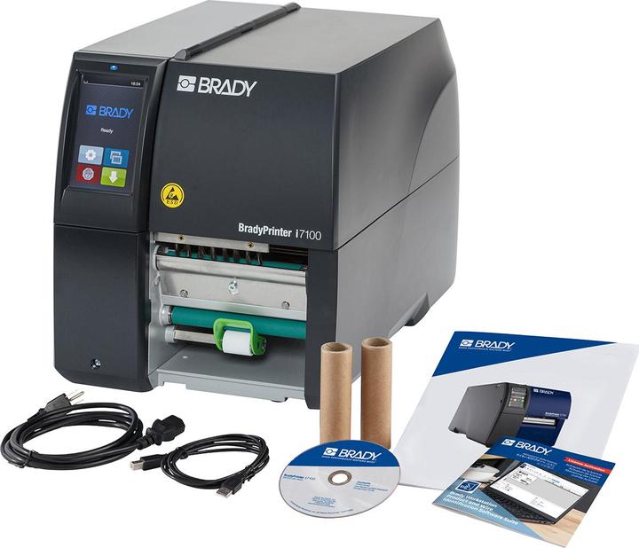 Actual product image Brady BradyPrinter i7100-300-P-ESD-EU, thermal transfer printer, max. width 110 mm, 300 dpi, USB, Se (300 dpi)