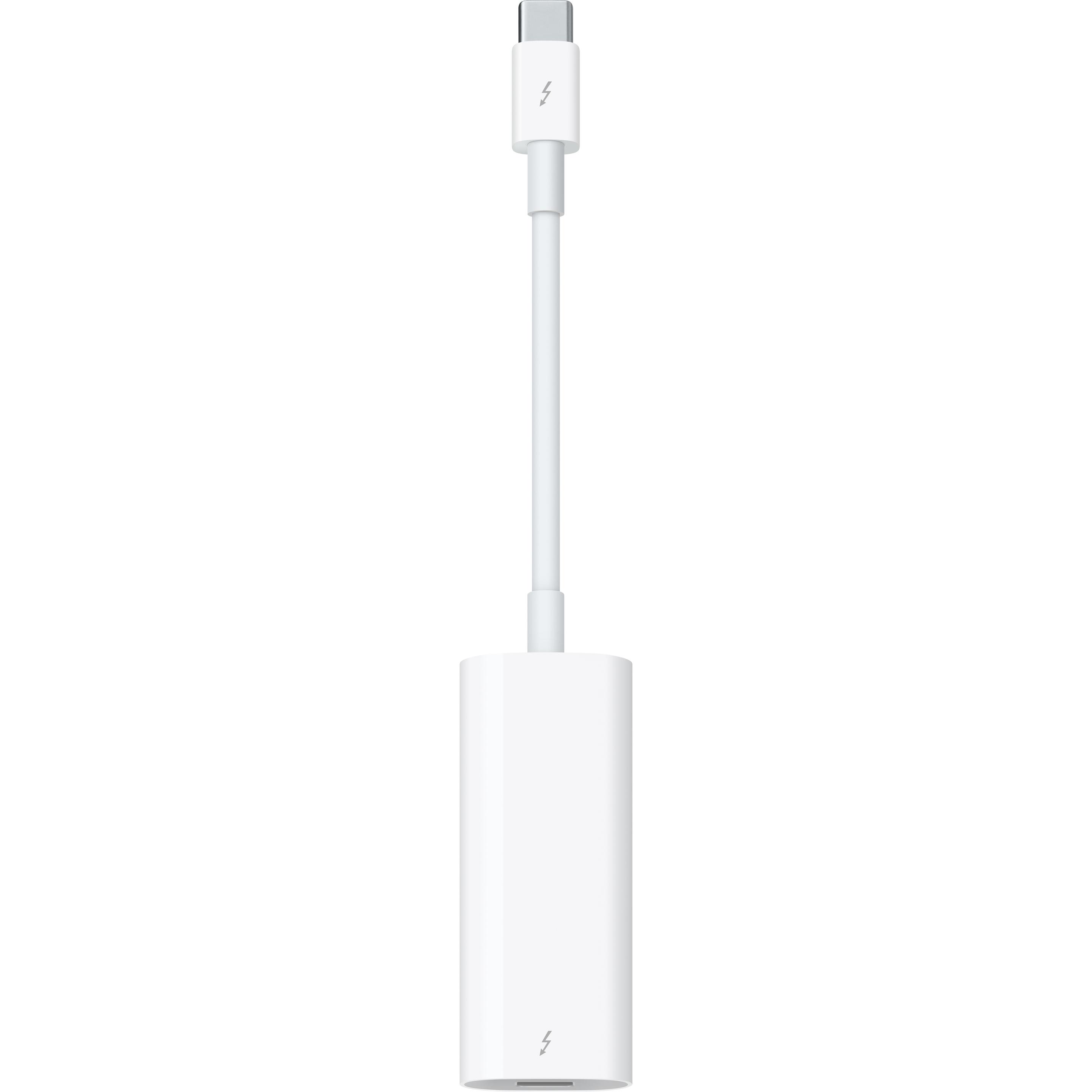 Apple Thunderbolt 3 zu (Thunderbolt 2, 15 cm), Data + Video Adapter, Weiss