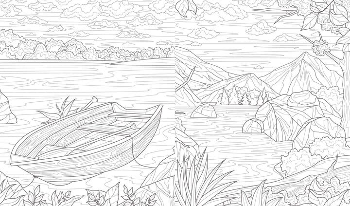 Actual product image Ausmalreise Schweiz - Kolorieren und das Land entdecken