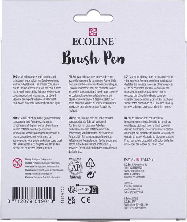 Produktbild Talens Ecoline (10x)