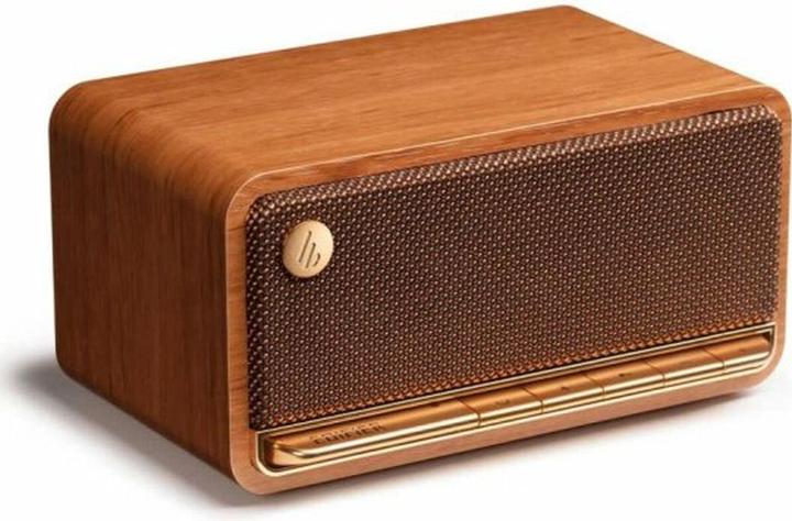 Productafbeelding Edifier MP230 2.0 hout Bluetooth retro look (10 h, Werkt op batterijen)
