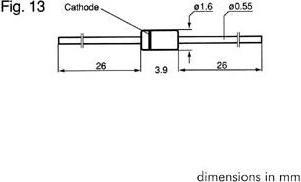 Image du produit Velleman DIODE "PETITS SIGNAUX" 150mA - 100V