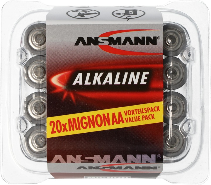 Produktbild Ansmann LR6 Mignon (20 Stk., AA)