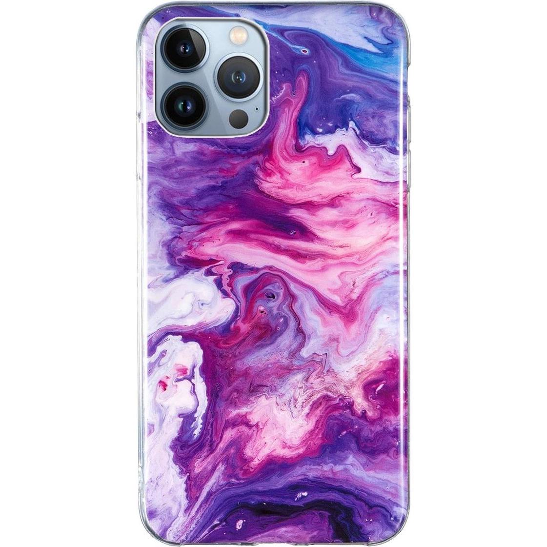 König Design Schutz Handy Hülle für Apple iPhone 15 Pro Case Cover Marmor Bumper Etuis Schale (Apple iPhone 15 Pro), Sma...