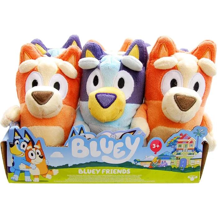 Immagine prodotto Moose Bluey Plüsch assossrtiert / 2-fach ass., Bluey oder Bingo, 20 cm hoch, ab 3 Jahren (20 cm)