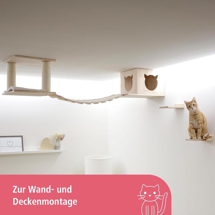 Produktbild Kerbl Katzenspielplatz Top, natur/weiss